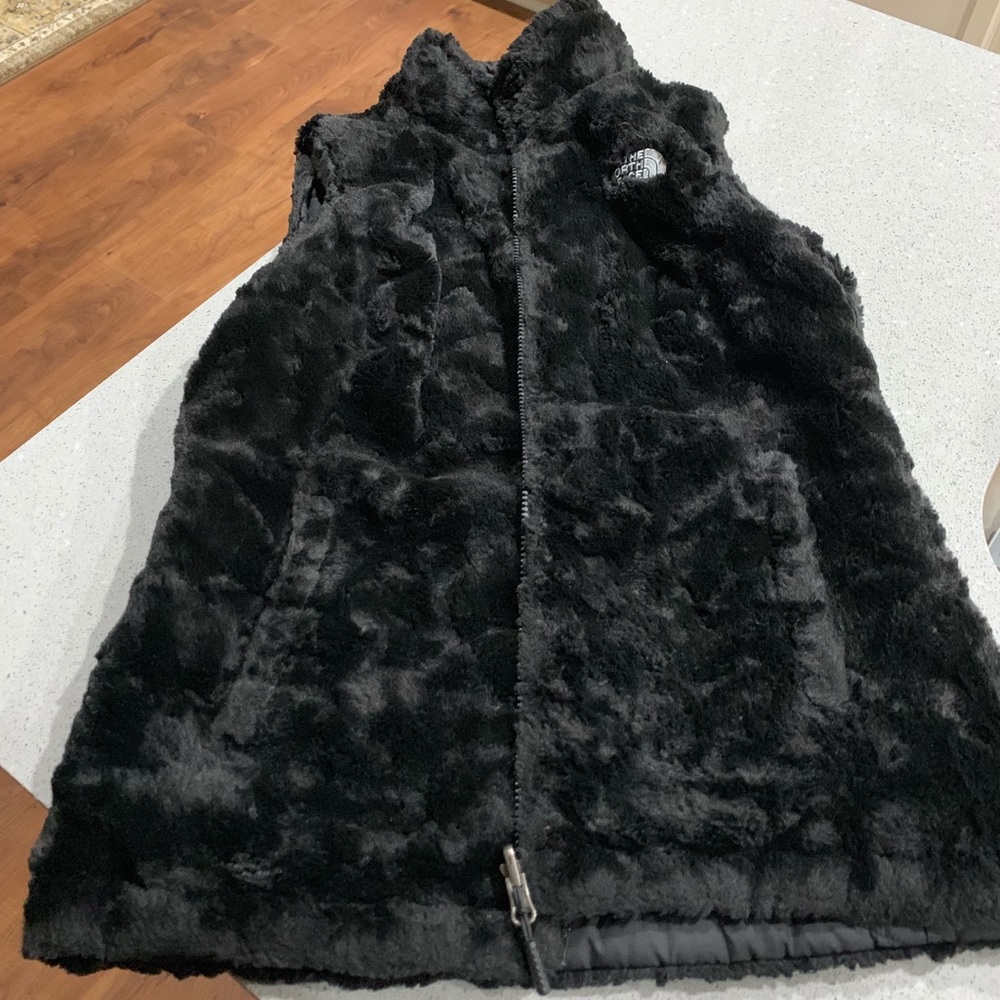Reversible/Furry The North Face Vest